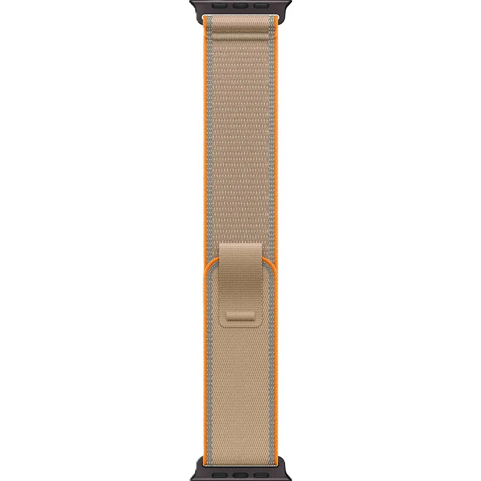 Apple Watch Ultra 4 GPS + Cellular, 49 мм, корпус из чёрного титана, ремешок Trail песочного цвета