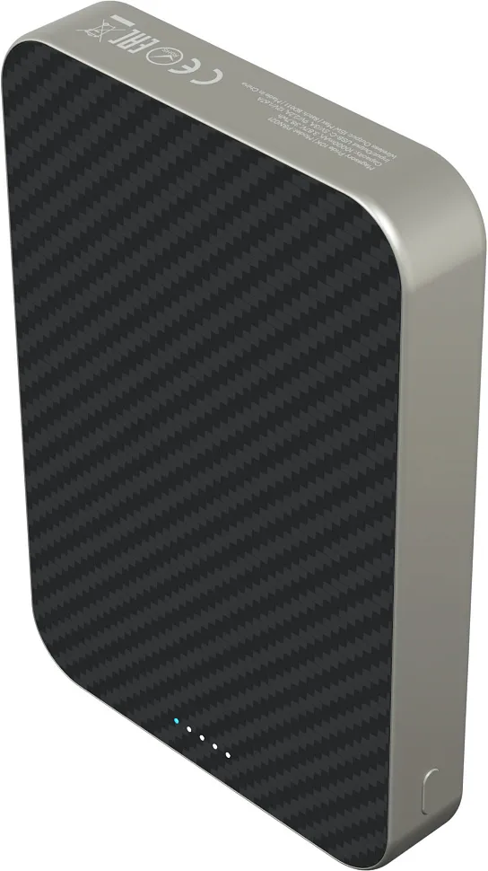 Беспроводной внешний аккумулятор Magssory Pride Pro 10K Magnetic Power Bank, с поддержкой Qi2, "Титановый"