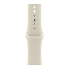 Apple Watch Series 12, 42 мм, корпус из алюминия цвета «светлое золото», спортивный ремешок песочного цвета