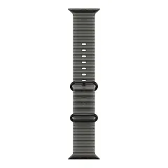Apple Watch Ultra 4 GPS + Cellular, 49 мм, корпус из чёрного титана, ремешок Ocean цвета «полупрозрачный чёрный»