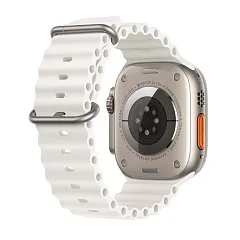 Apple Watch Ultra GPS + Cellular, 49 мм, корпус из титана, ремешок Ocean белого цвета