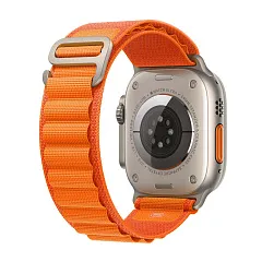 Apple Watch Ultra GPS + Cellular, 49 мм, корпус из титана, ремешок Alpine оранжевого цвета