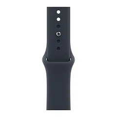 Apple Watch Series 12, 46 мм, корпус из алюминия цвета «серый космос», спортивный ремешок тёмно-синего цвета