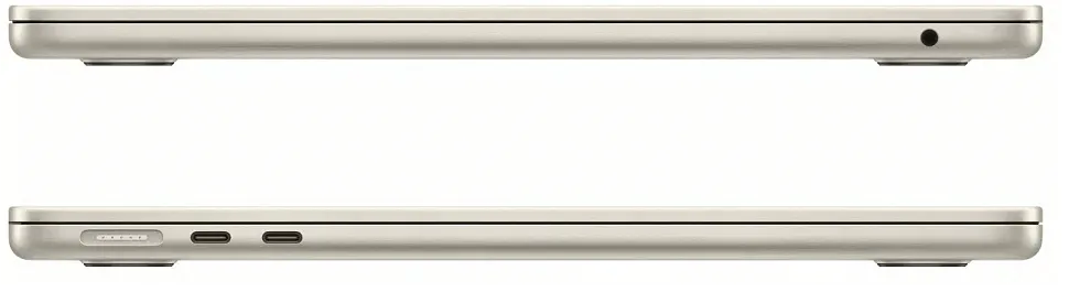 Apple MacBook Air 13" (M2, 2022) 8 ГБ, 512 ГБ SSD, "Сияющая звезда" (MLY23)