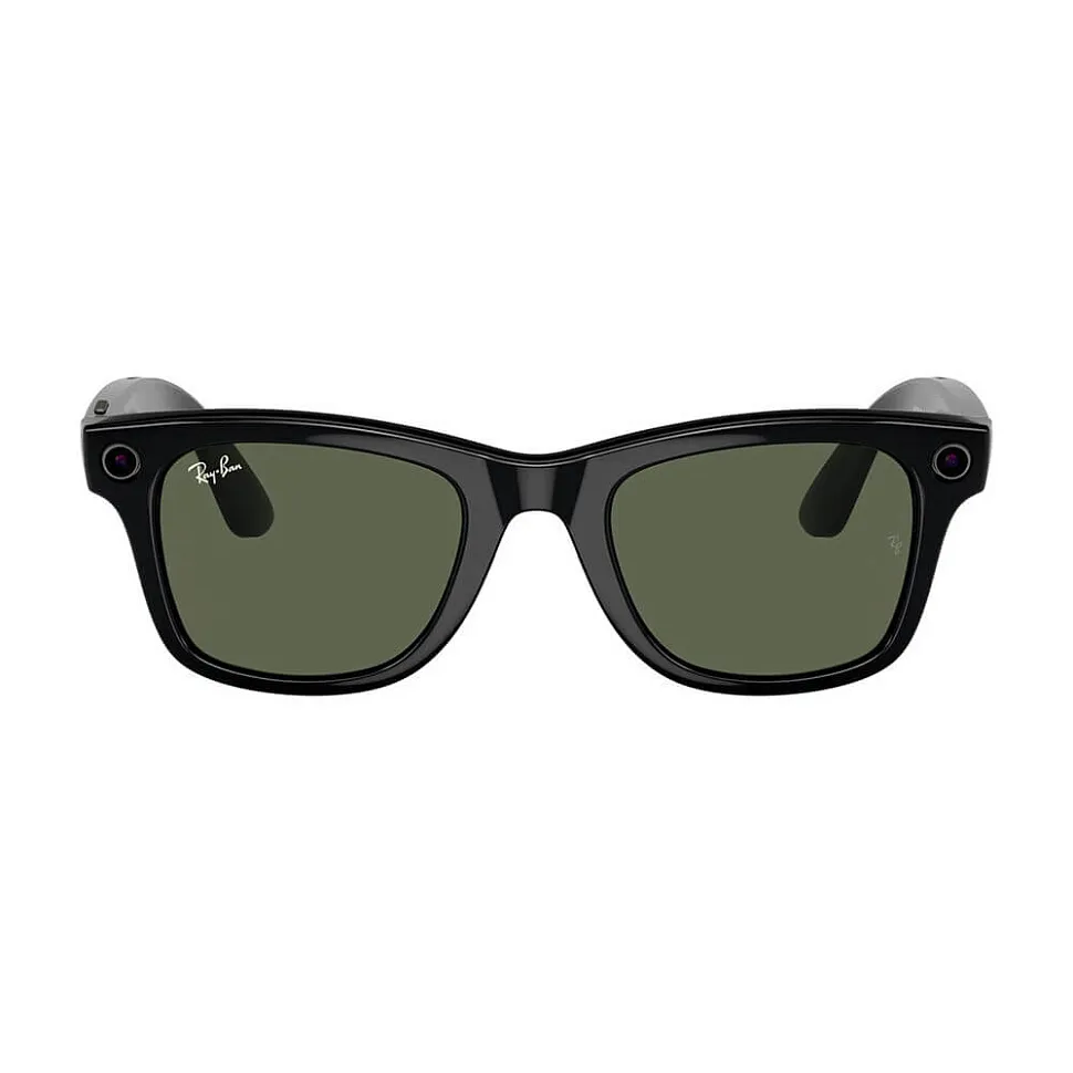 Умные очки Ray-Ban Wayfarer (Gen 2) RW4012 Shiny Black/ G15 Green