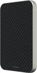 Беспроводной внешний аккумулятор Magssory Pride Pro 5K Magnetic Power Bank, с поддержкой Qi2, "Титановый"