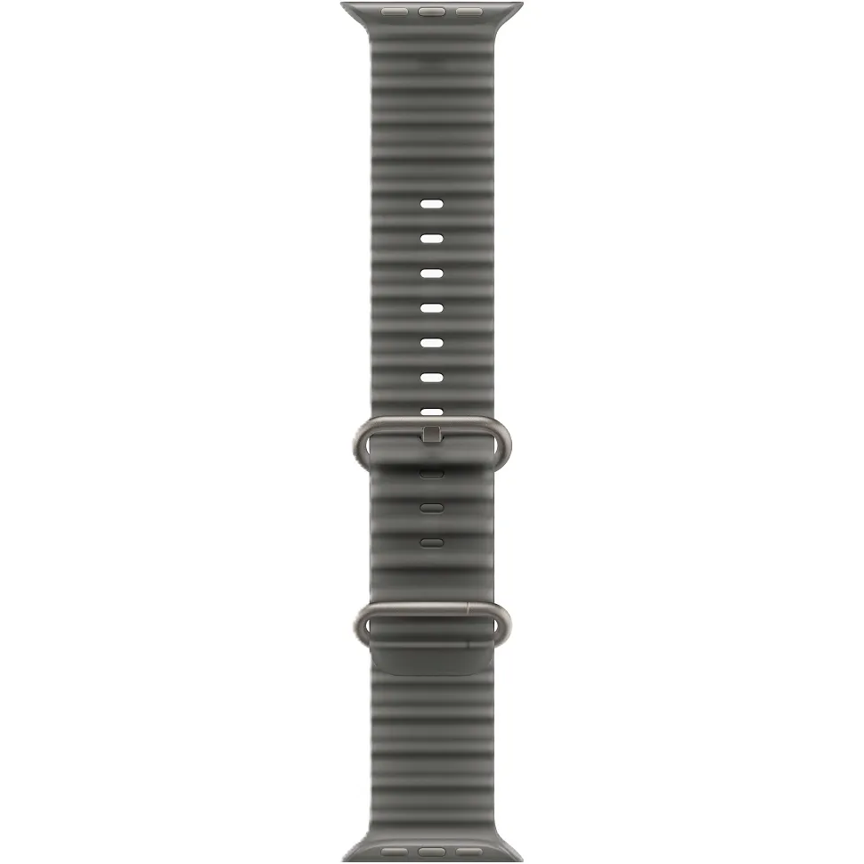 Apple Watch Ultra 4 GPS + Cellular, 49 мм, корпус из титана, ремешок Ocean цвета «полупрозрачный чёрный»