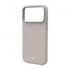 Чехол Magssory Eco-Leather Case для iPhone 17 Pro, с MagSafe, Айвори