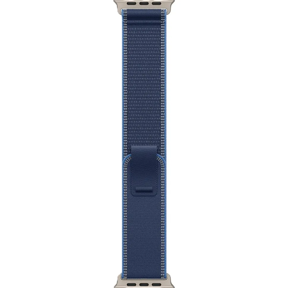 Apple Watch Ultra 3 GPS + Cellular, 49 мм, корпус из титана, ремешок Trail синего/ярко-синего цвета