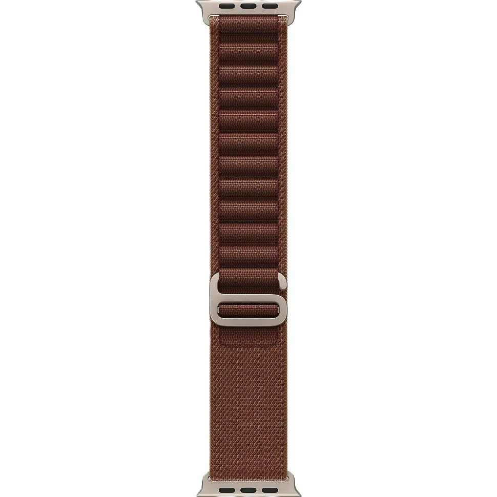 Apple Watch Ultra 4 GPS + Cellular, 49 мм, корпус из титана, ремешок Alpine цвета «бургунди»