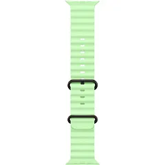 Apple Watch Ultra 3 GPS + Cellular, 49 мм, корпус из чёрного титана, ремешок Ocean неоново-зелёного цвета