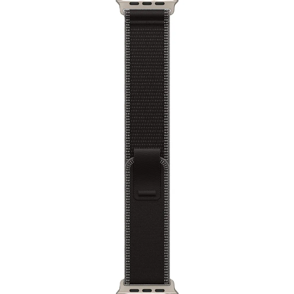 Apple Watch Ultra 3 GPS + Cellular, 49 мм, корпус из титана, ремешок Trail чёрного/угольного цвета