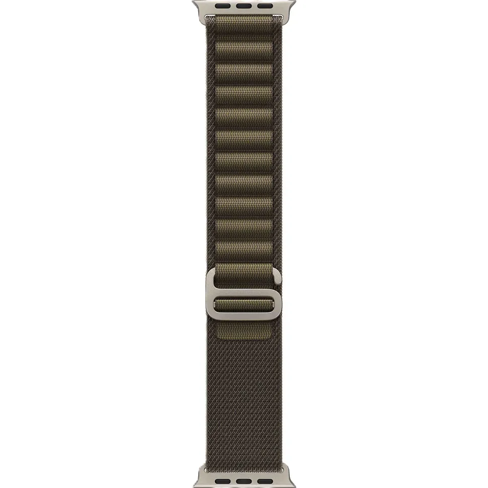 Apple Watch Ultra 4 GPS + Cellular, 49 мм, корпус из титана, ремешок Alpine тёмно-оливкового цвета