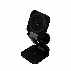 Складное беспроводное зарядное устройство Magssory Flex 3в1, с MagSafe, Черный