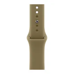 Apple Watch Series 12, 42 мм, корпус из алюминия темно-бронзового цвета, спортивный ремешок оливкового цвета