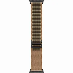 Apple Watch Ultra 4 GPS + Cellular, 49 мм, корпус из чёрного титана, ремешок Alpine цвета «пустынный»