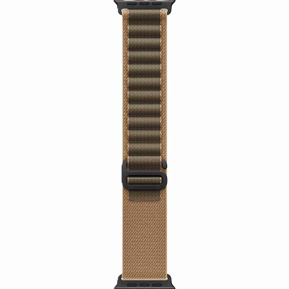 Apple Watch Ultra 4 GPS + Cellular, 49 мм, корпус из чёрного титана, ремешок Alpine цвета «пустынный»