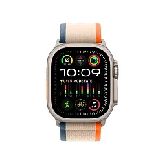 Apple Watch Ultra 2 GPS + Cellular, 49 мм, корпус из титана, ремешок Trail оранжевого/бежевого цвета
